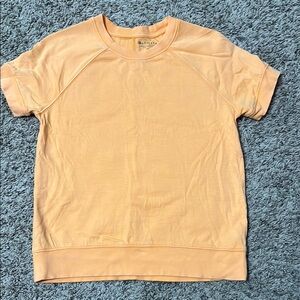 Athleta XS short sleeve lightweight sweatshirt
